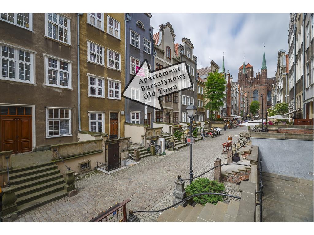 Apartament Bursztynowy Mariacka Old Town Gdańsk Rum bild